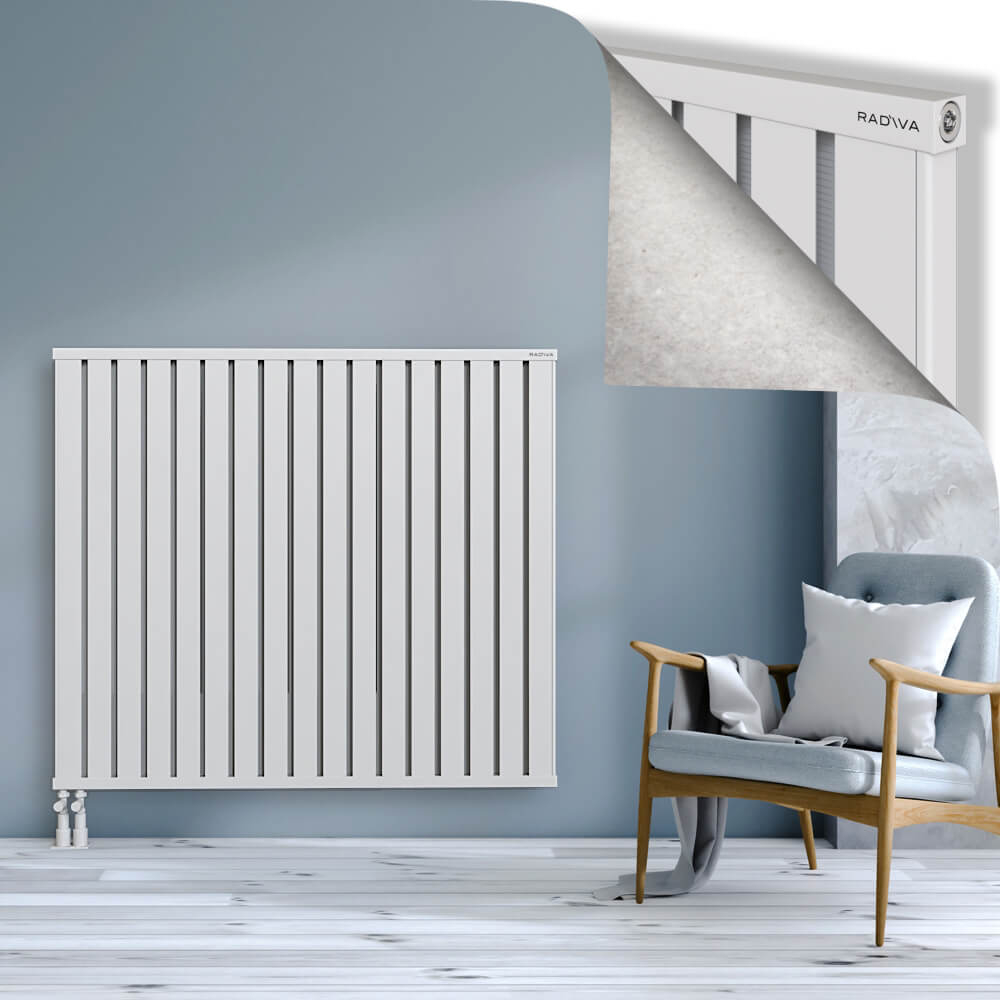 Obi Dekoratif Alüminyum Radyatör 1200x1364 Beyaz - 4