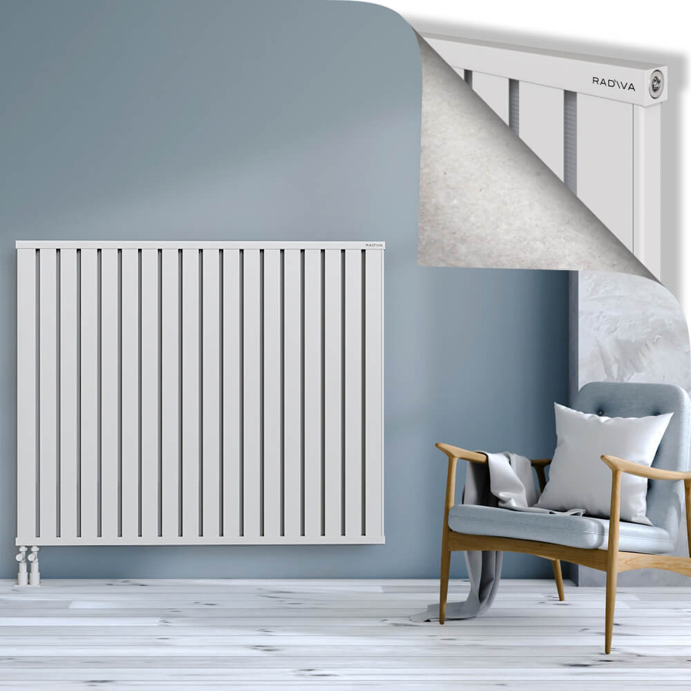 Obi Dekoratif Alüminyum Radyatör 1200x1444 Beyaz - 4