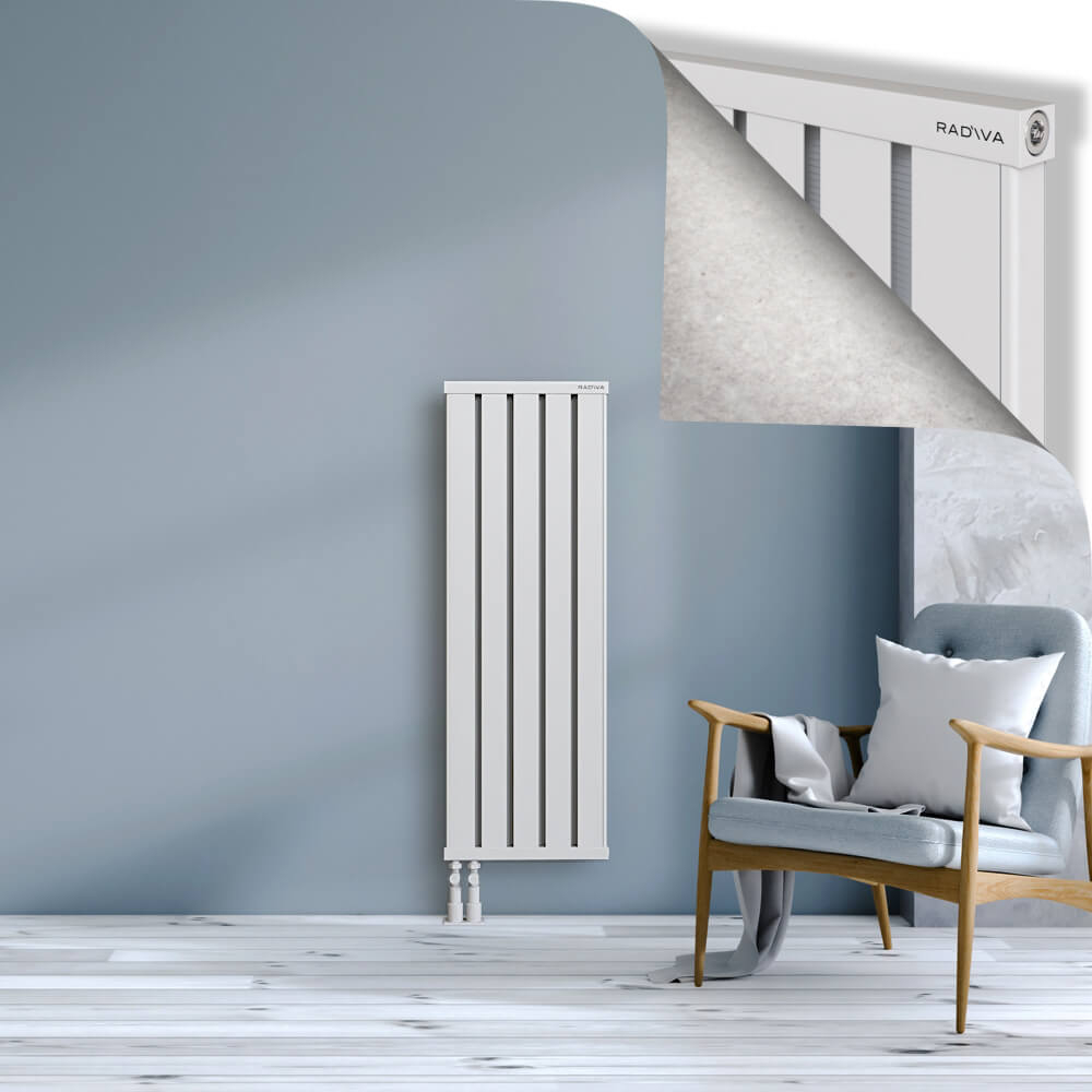 Obi Dekoratif Alüminyum Radyatör 1200x404 Beyaz - 4