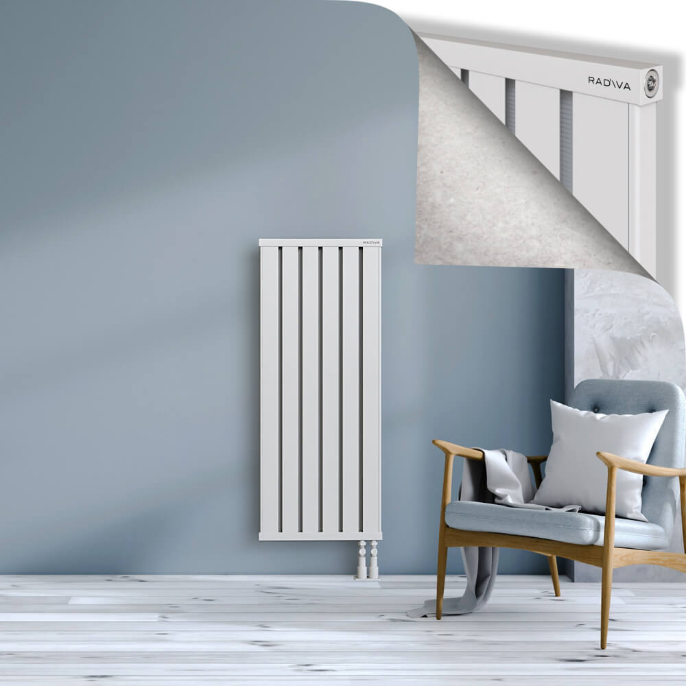 Obi Dekoratif Alüminyum Radyatör 1200x484 Beyaz - 3