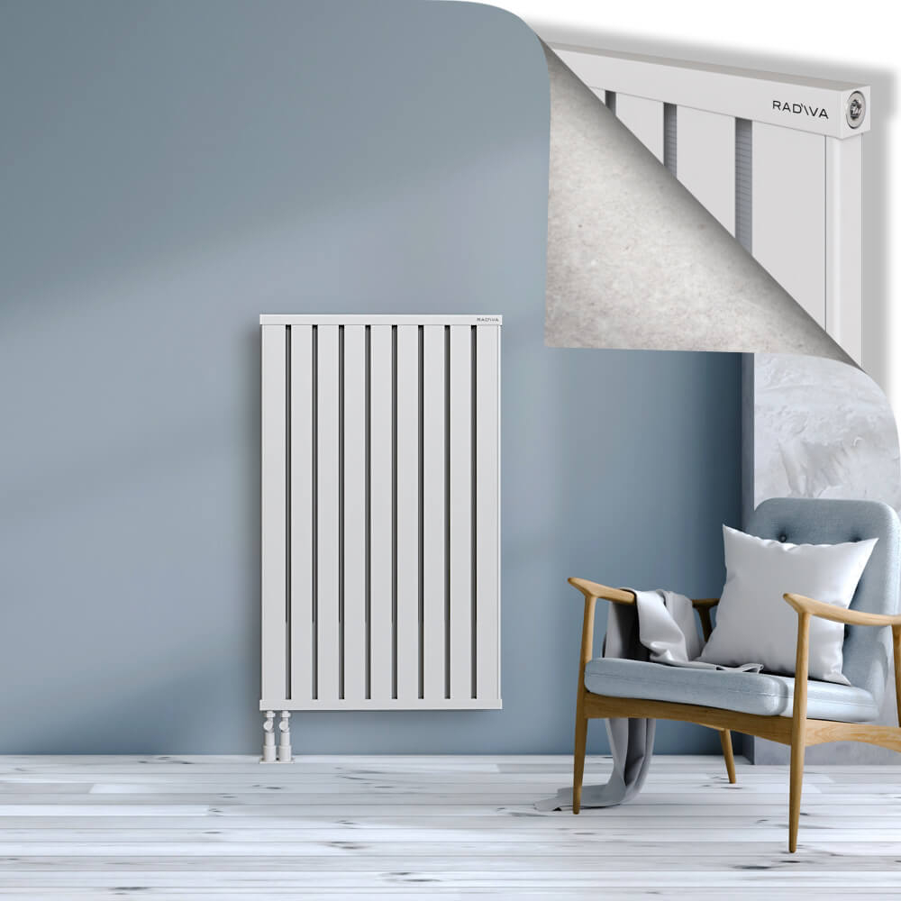 Obi Dekoratif Alüminyum Radyatör 1200x724 Beyaz - 4