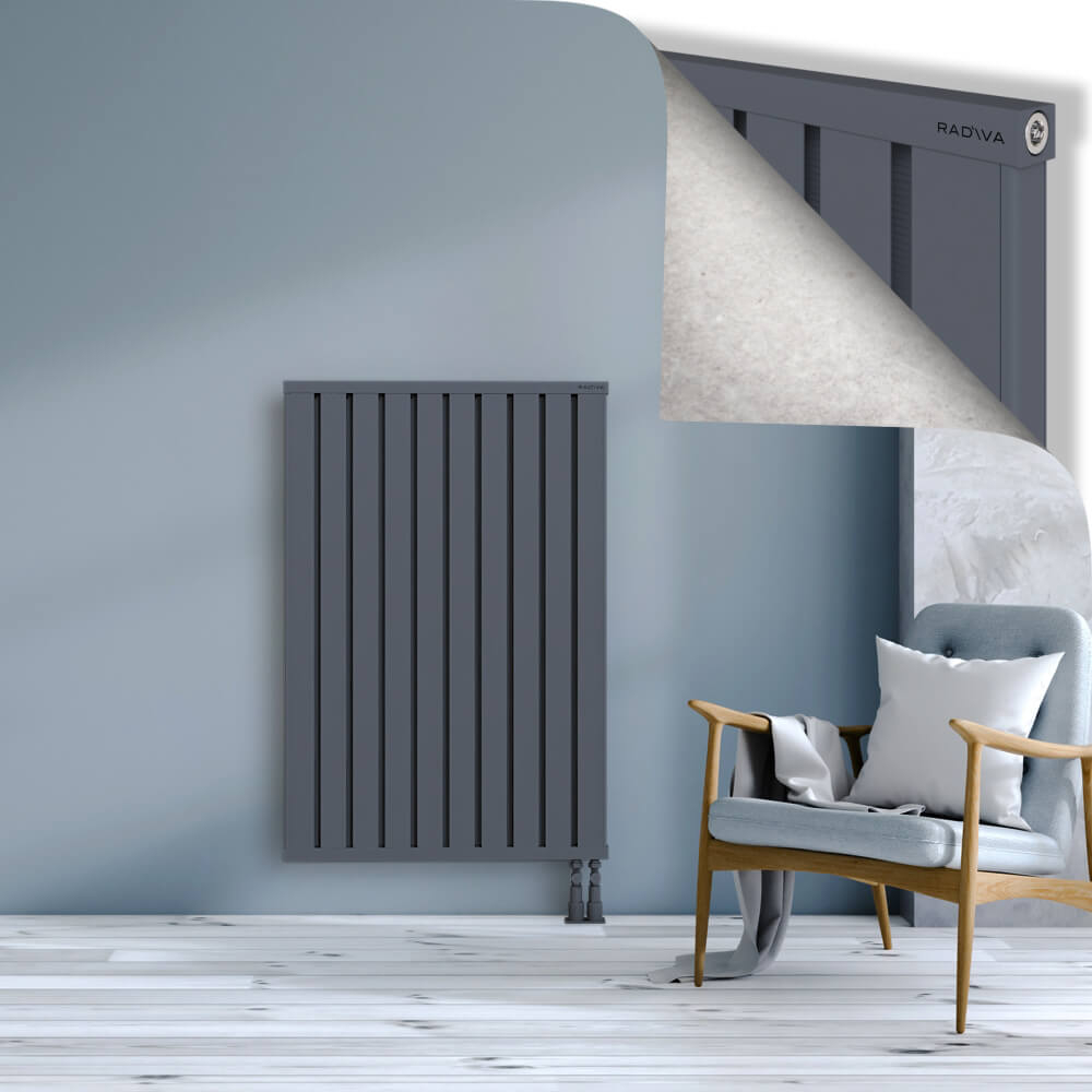 Obi Dekoratif Alüminyum Radyatör 1200x804 Antrasit - 3