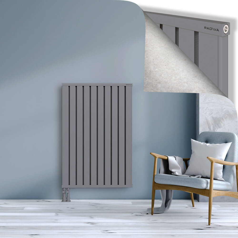 Obi Dekoratif Alüminyum Radyatör 1200x804 Gri - 4