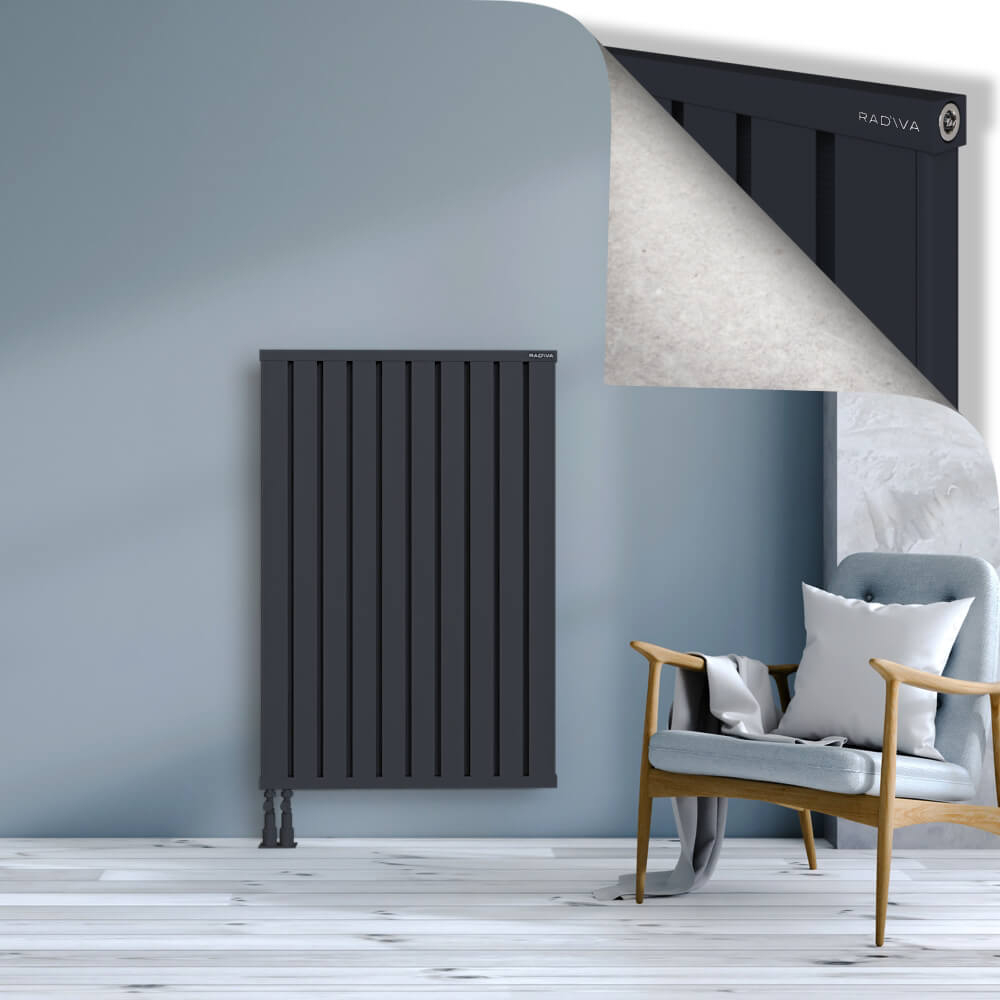 Obi Dekoratif Alüminyum Radyatör 1200x804 Koyu Antrasit - 4