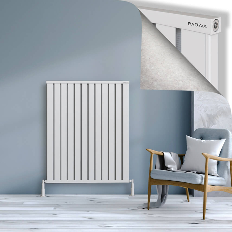 Obi Dekoratif Alüminyum Radyatör 1200x964 Beyaz