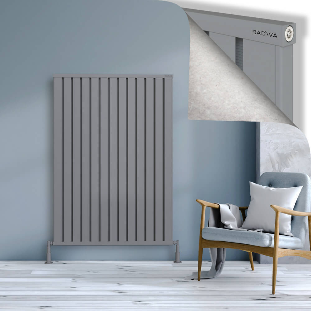Obi Dekoratif Alüminyum Radyatör 1500x1044 Gri - 1
