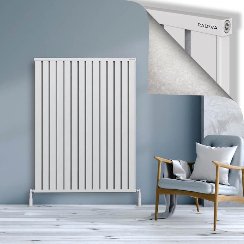 Obi Dekoratif Alüminyum Radyatör 1500x1124 Beyaz