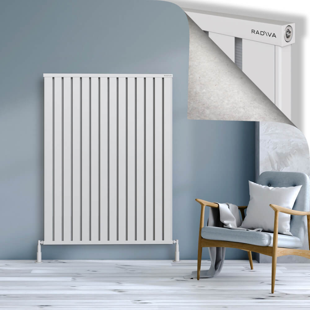 Obi Dekoratif Alüminyum Radyatör 1500x1124 Beyaz - 1