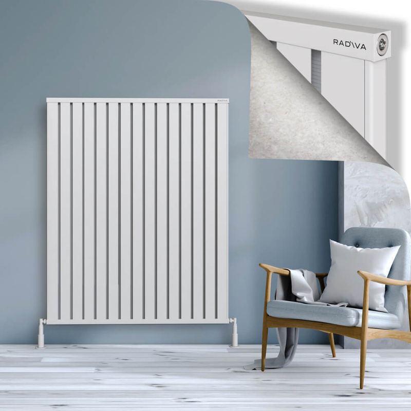 Obi Dekoratif Alüminyum Radyatör 1500x1204 Beyaz