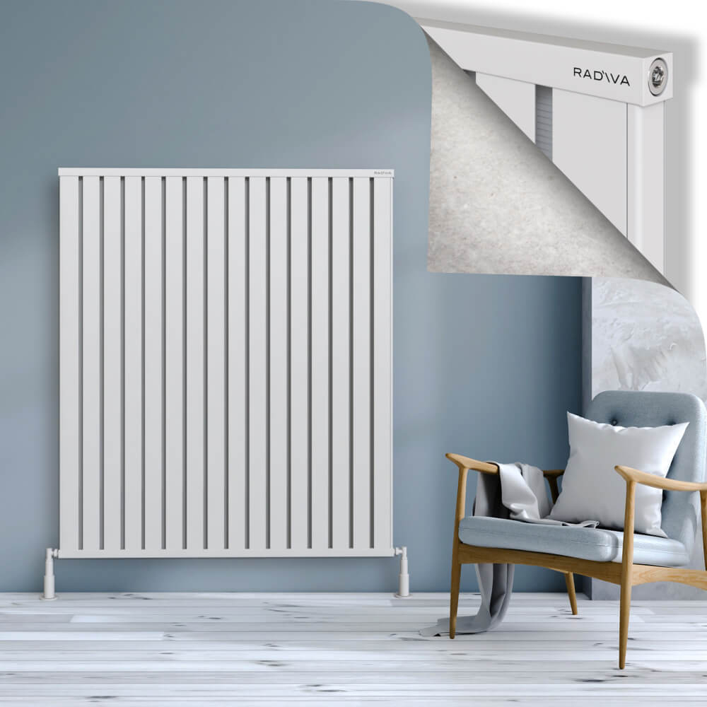 Obi Dekoratif Alüminyum Radyatör 1500x1284 Beyaz - 1