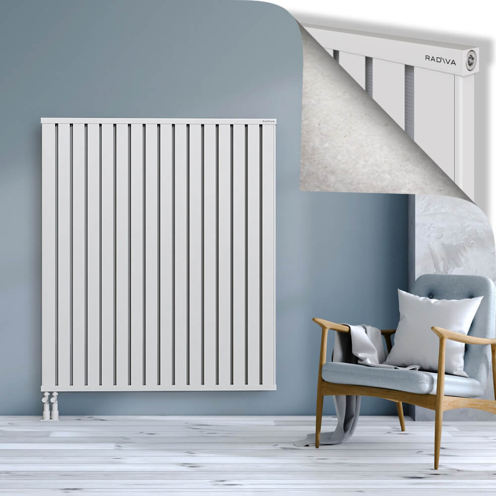 Obi Dekoratif Alüminyum Radyatör 1500x1284 Beyaz - 4
