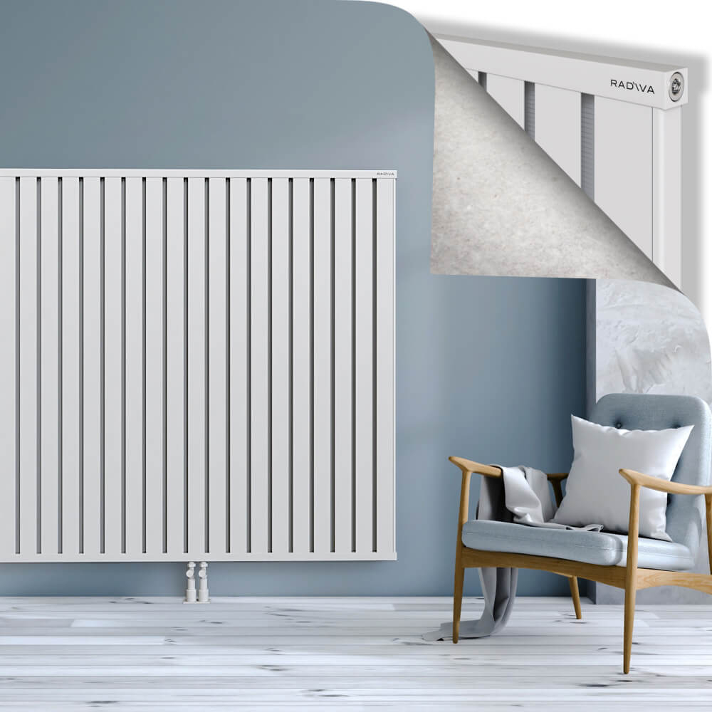 Obi Dekoratif Alüminyum Radyatör 1500x1844 Beyaz - 2