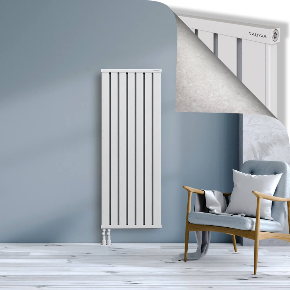 Obi Dekoratif Alüminyum Radyatör 1500x564 Beyaz - 4