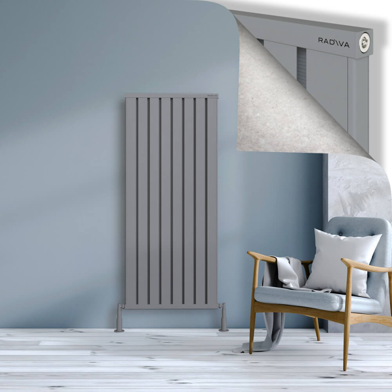 Obi Dekoratif Alüminyum Radyatör 1500x644 Gri
