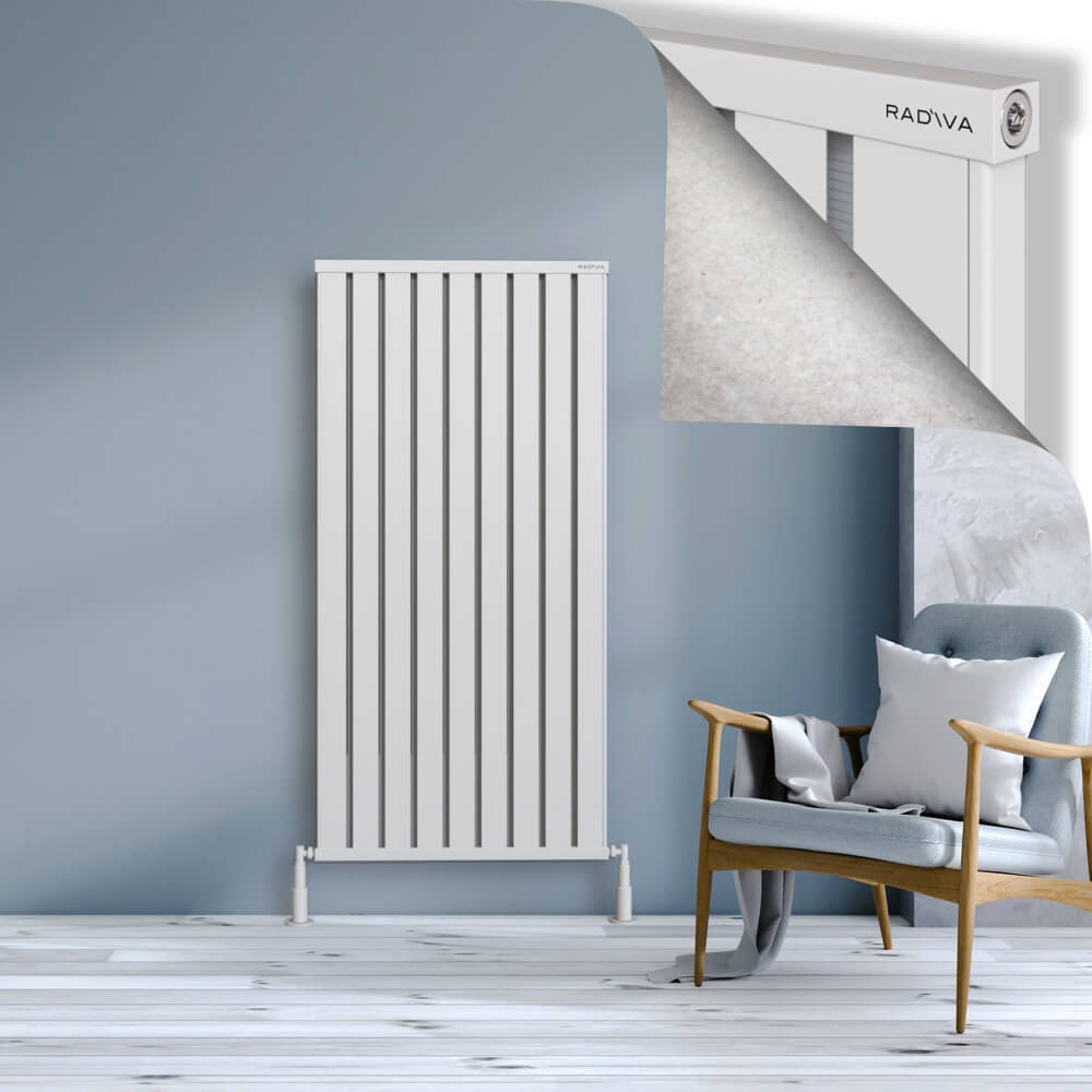 Obi Dekoratif Alüminyum Radyatör 1500x724 Beyaz - 1