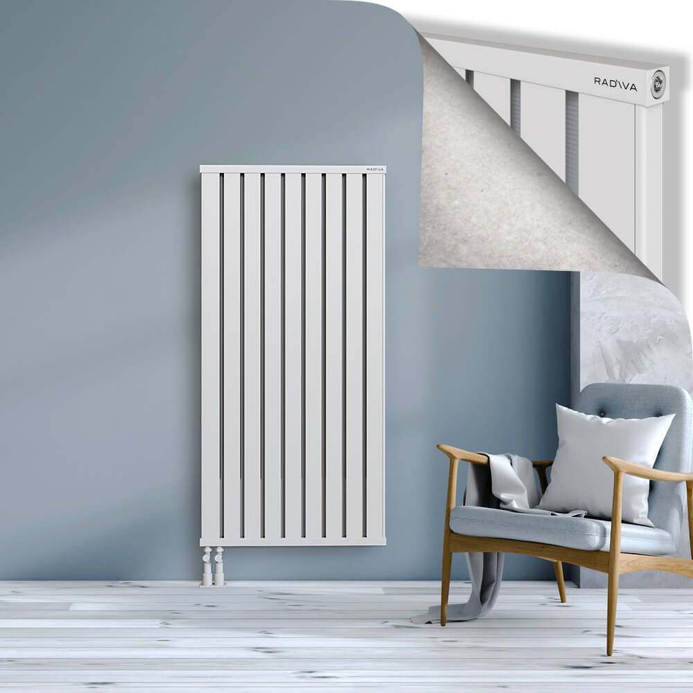 Obi Dekoratif Alüminyum Radyatör 1500x724 Beyaz - 4