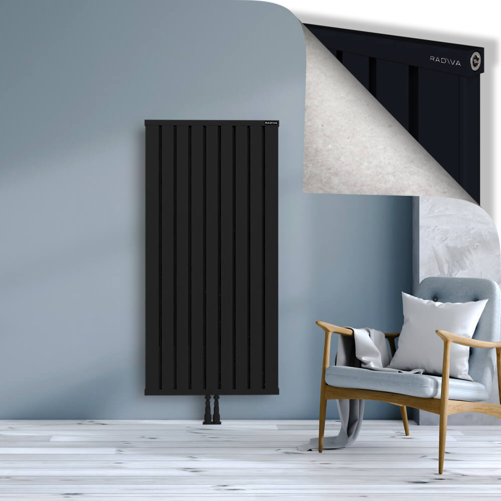 Obi Dekoratif Alüminyum Radyatör 1500x724 Siyah - 2
