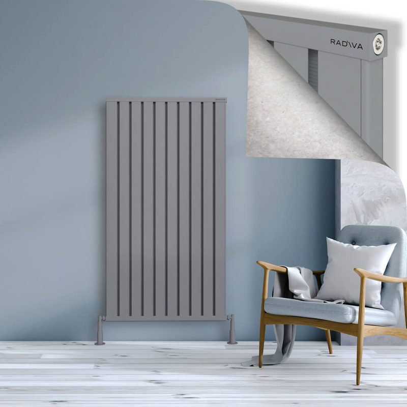 Obi Dekoratif Alüminyum Radyatör 1500x804 Gri 