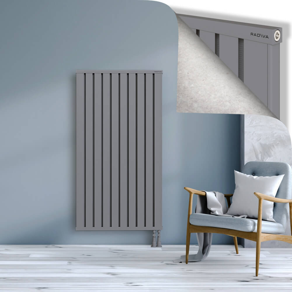 Obi Dekoratif Alüminyum Radyatör 1500x804 Gri - 3