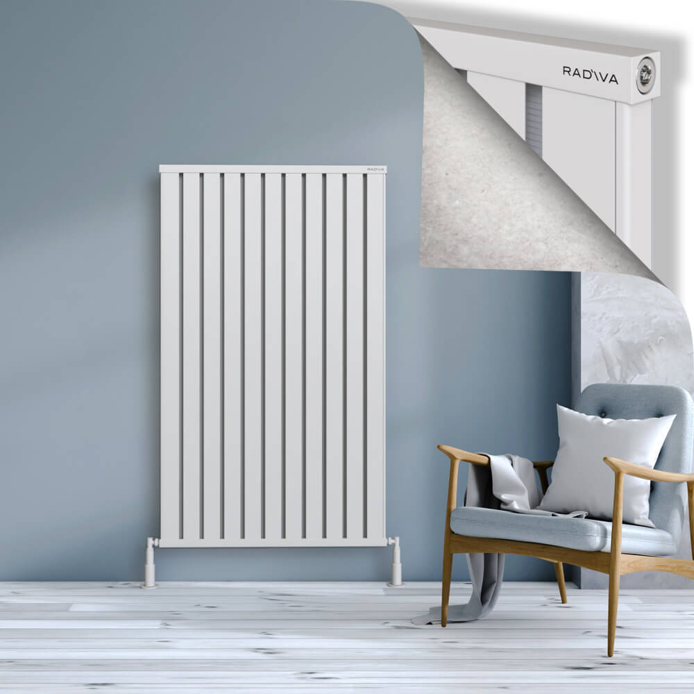 Obi Dekoratif Alüminyum Radyatör 1500x884 Beyaz - 1