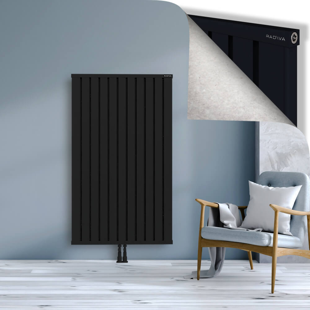 Obi Dekoratif Alüminyum Radyatör 1500x884 Siyah - 2