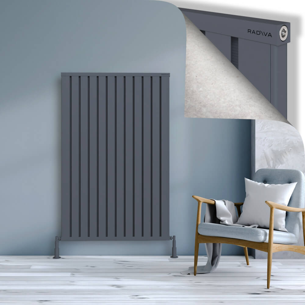 Obi Dekoratif Alüminyum Radyatör 1500x964 Antrasit - 1