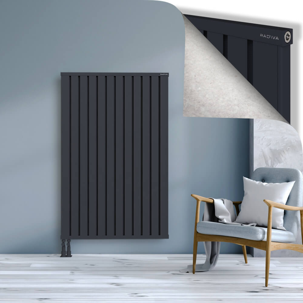 Obi Dekoratif Alüminyum Radyatör 1500x964 Koyu Antrasit - 4