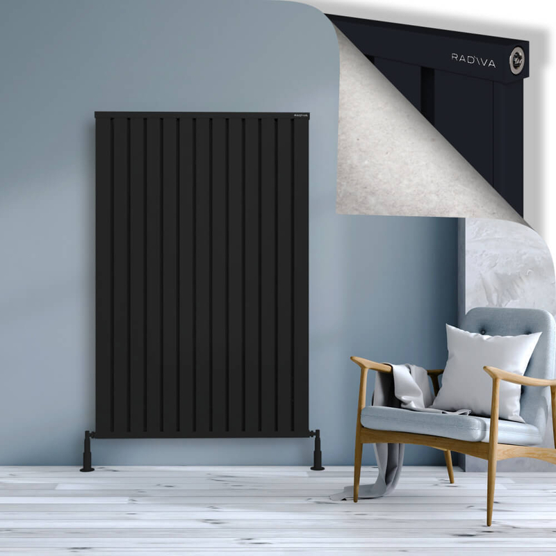 Obi Dekoratif Alüminyum Radyatör 1600x1044 Siyah