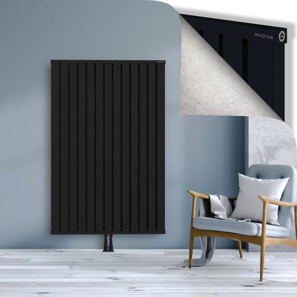Obi Dekoratif Alüminyum Radyatör 1600x1044 Siyah - 2