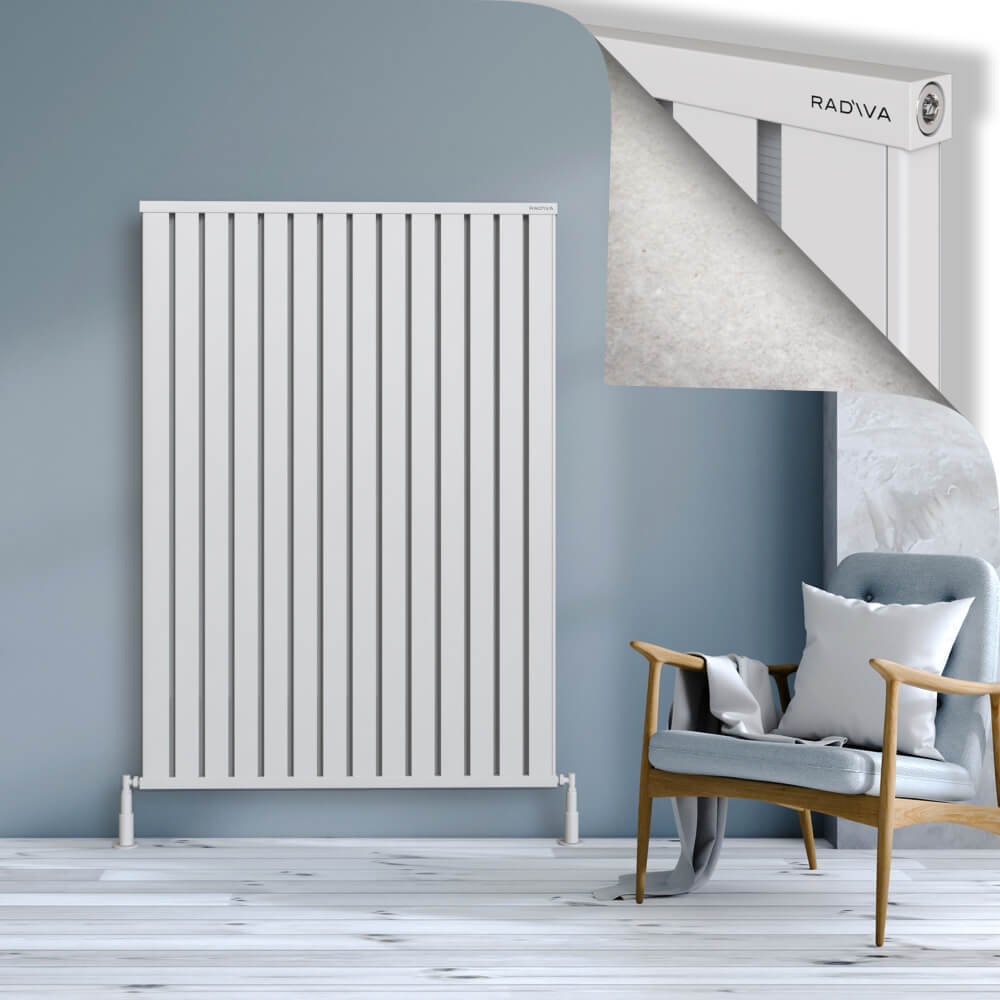 Obi Dekoratif Alüminyum Radyatör 1600x1124 Beyaz - 1
