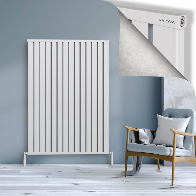 Obi Dekoratif Alüminyum Radyatör 1600x1124 Beyaz 