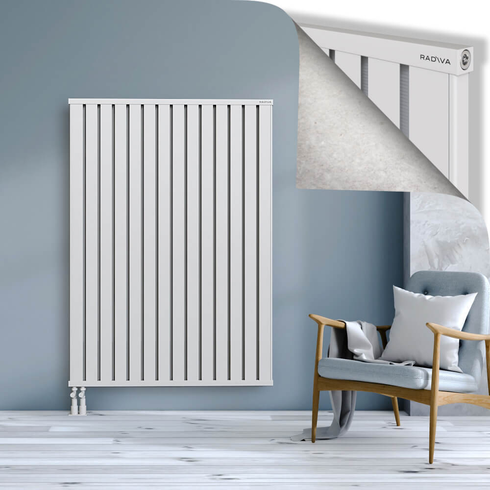 Obi Dekoratif Alüminyum Radyatör 1600x1124 Beyaz - 4