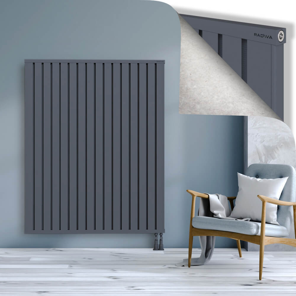Obi Dekoratif Alüminyum Radyatör 1600x1284 Antrasit - 3