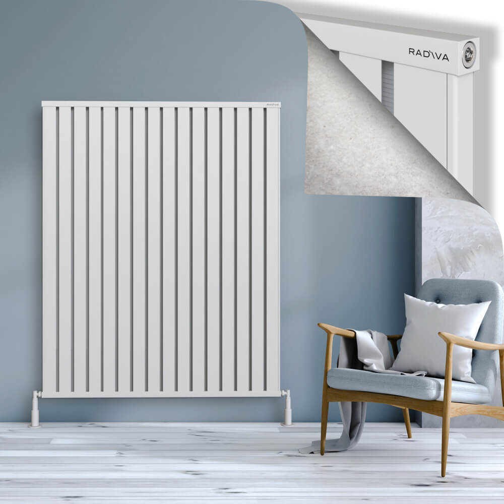 Obi Dekoratif Alüminyum Radyatör 1600x1284 Beyaz - 1