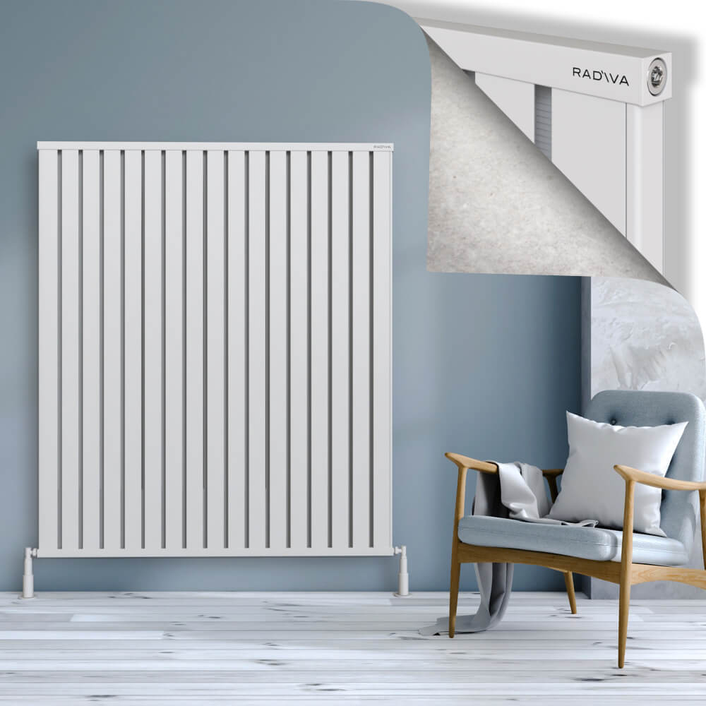 Obi Dekoratif Alüminyum Radyatör 1600x1364 Beyaz - 1