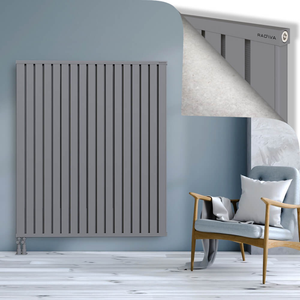 Obi Dekoratif Alüminyum Radyatör 1600x1364 Gri - 4