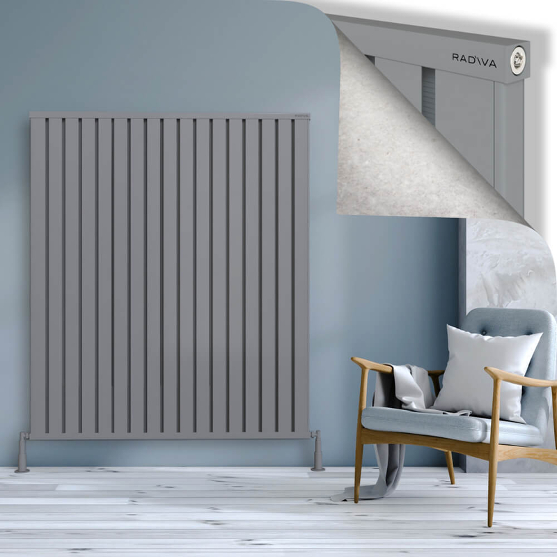 Obi Dekoratif Alüminyum Radyatör 1600x1364 Gri