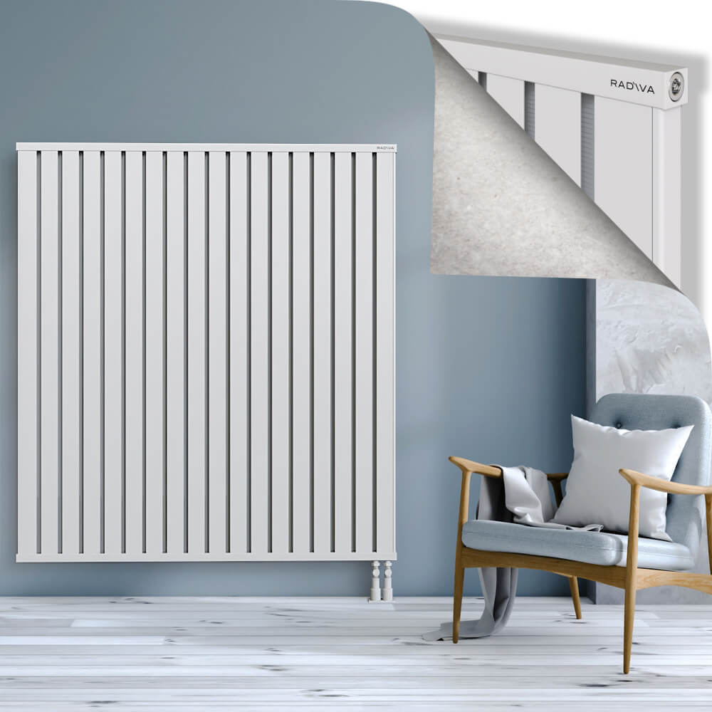 Obi Dekoratif Alüminyum Radyatör 1600x1444 Beyaz - 3