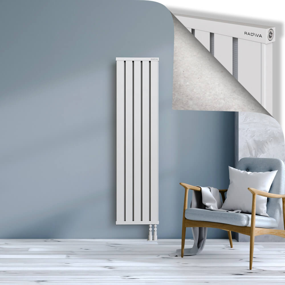 Obi Dekoratif Alüminyum Radyatör 1600x404 Beyaz - 3