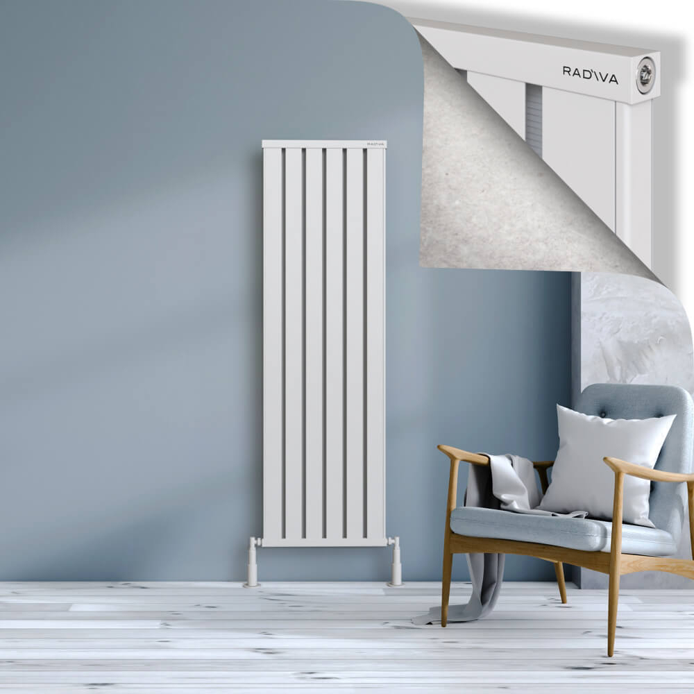 Obi Dekoratif Alüminyum Radyatör 1600x484 Beyaz - 1