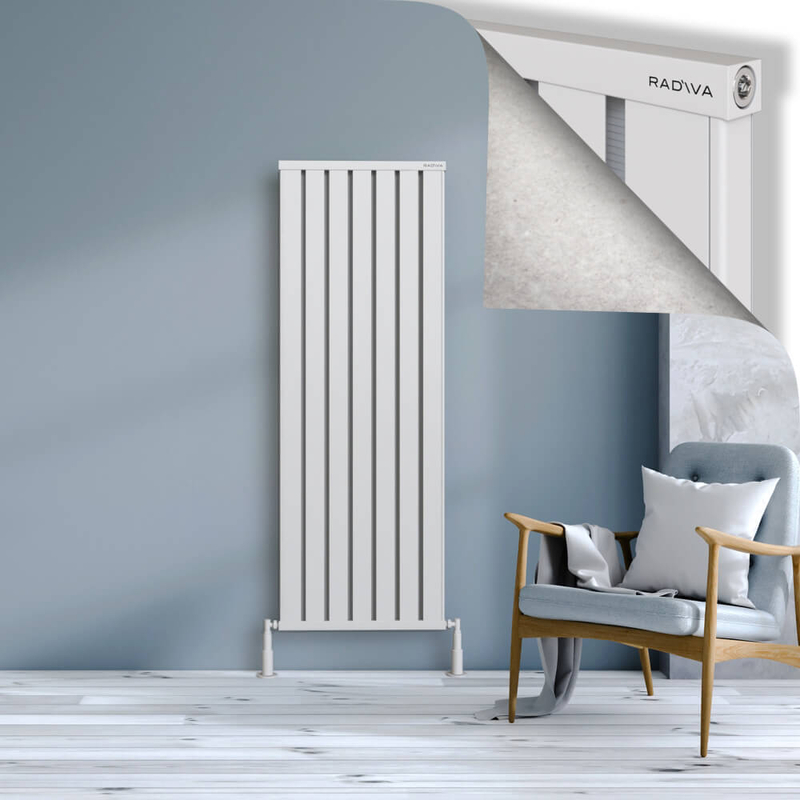 Obi Dekoratif Alüminyum Radyatör 1600x564 Beyaz