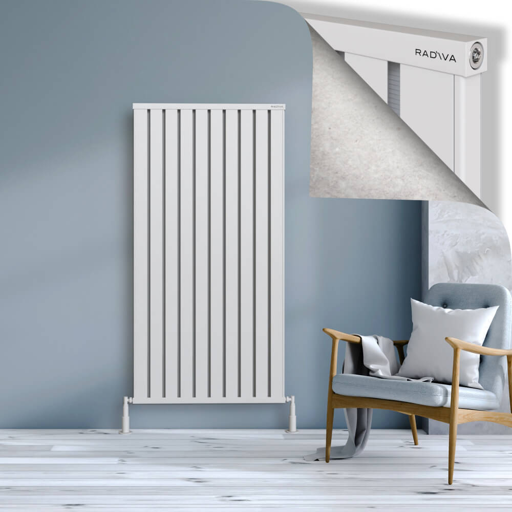 Obi Dekoratif Alüminyum Radyatör 1600x804 Beyaz - 1