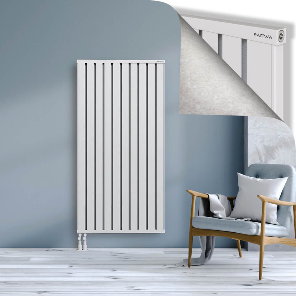 Obi Dekoratif Alüminyum Radyatör 1600x804 Beyaz - 4
