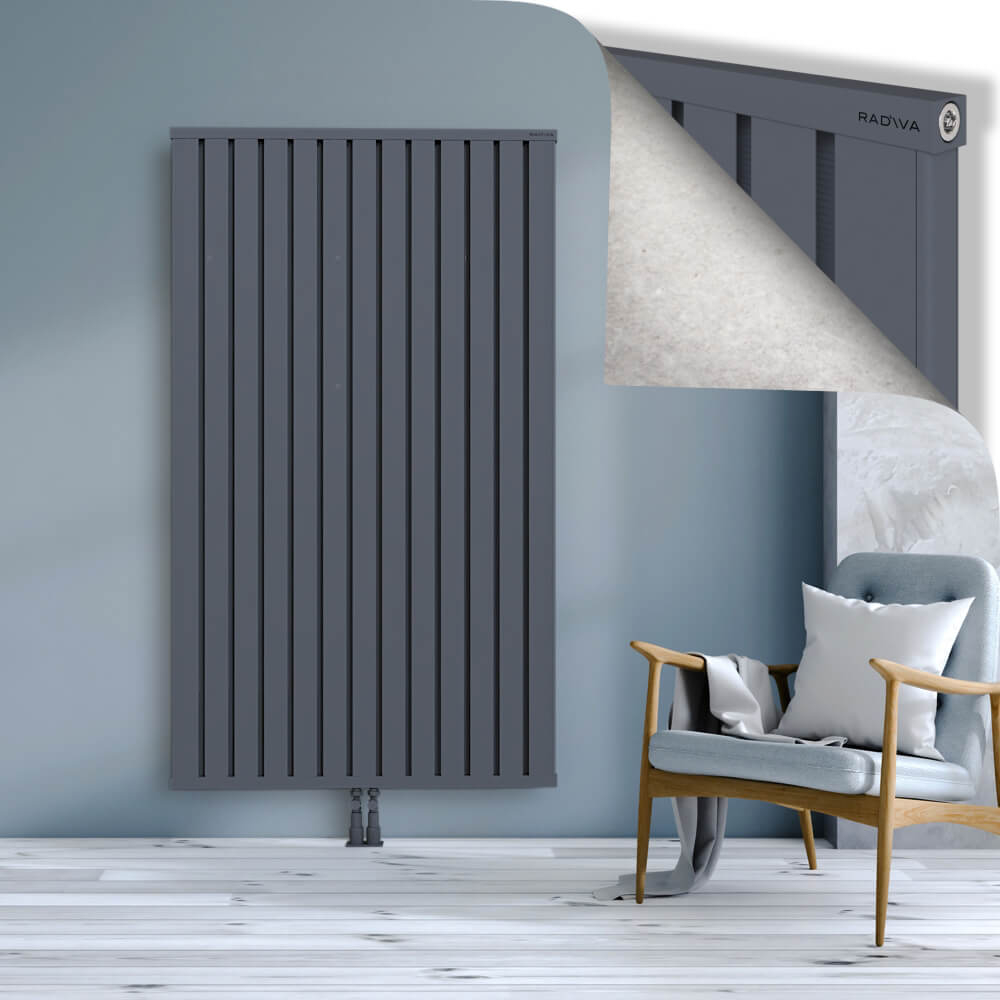 Obi Dekoratif Alüminyum Radyatör 1800x1044 Antrasit - 2