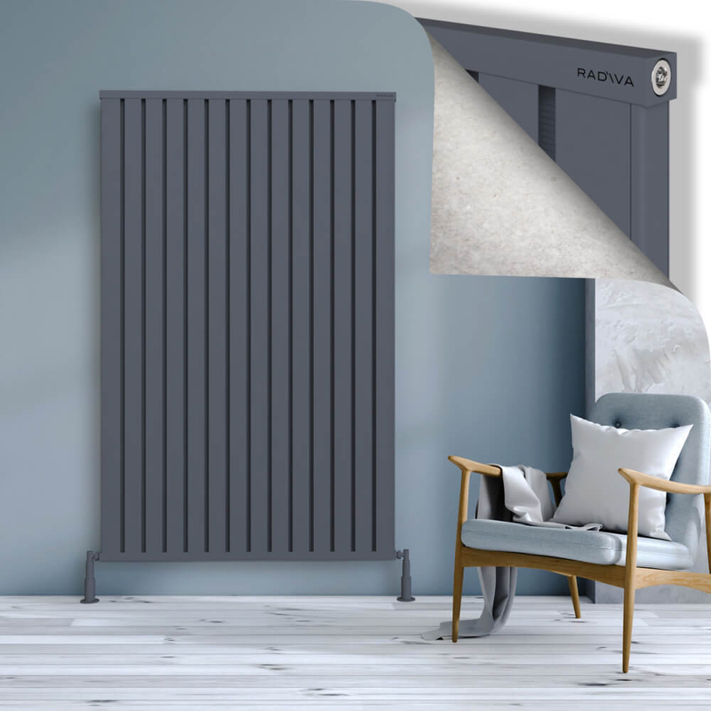 Obi Dekoratif Alüminyum Radyatör 1800x1124 Antrasit 