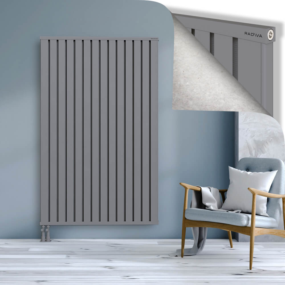 Obi Dekoratif Alüminyum Radyatör 1800x1124 Gri - 4