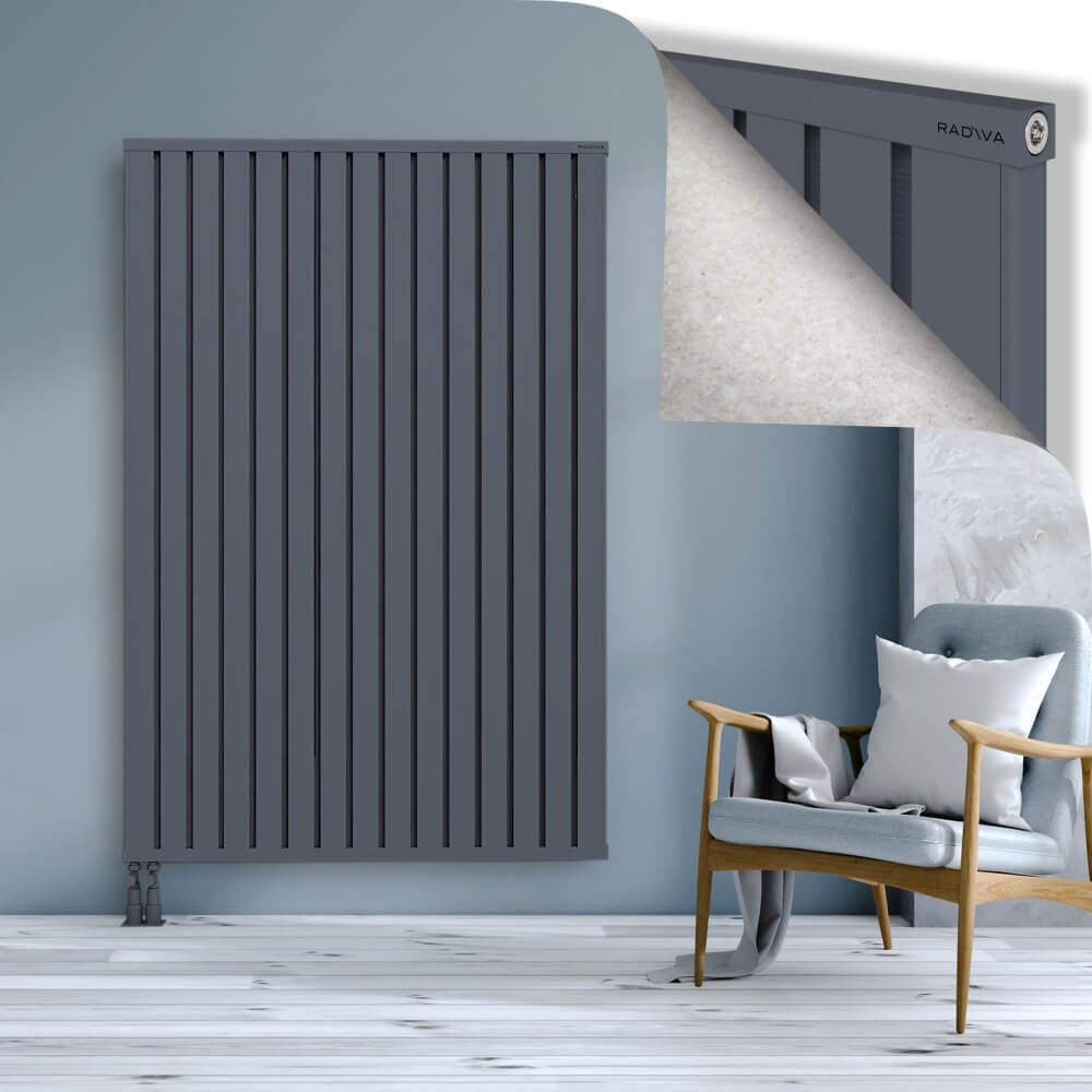 Obi Dekoratif Alüminyum Radyatör 1800x1204 Antrasit - 4