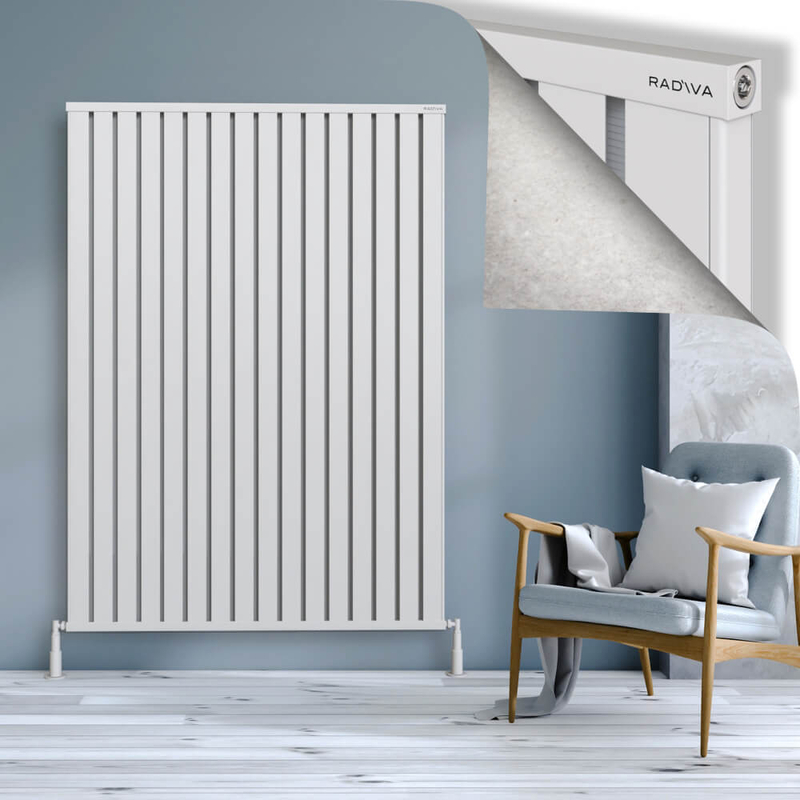 Obi Dekoratif Alüminyum Radyatör 1800x1284 Beyaz