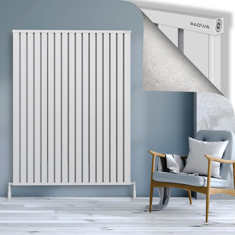 Obi Dekoratif Alüminyum Radyatör 1800x1364 Beyaz