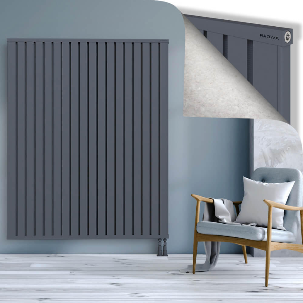 Obi Dekoratif Alüminyum Radyatör 1800x1444 Antrasit - 3